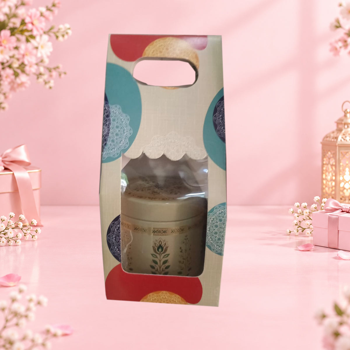 3 Inch Single Jar Hamper flower