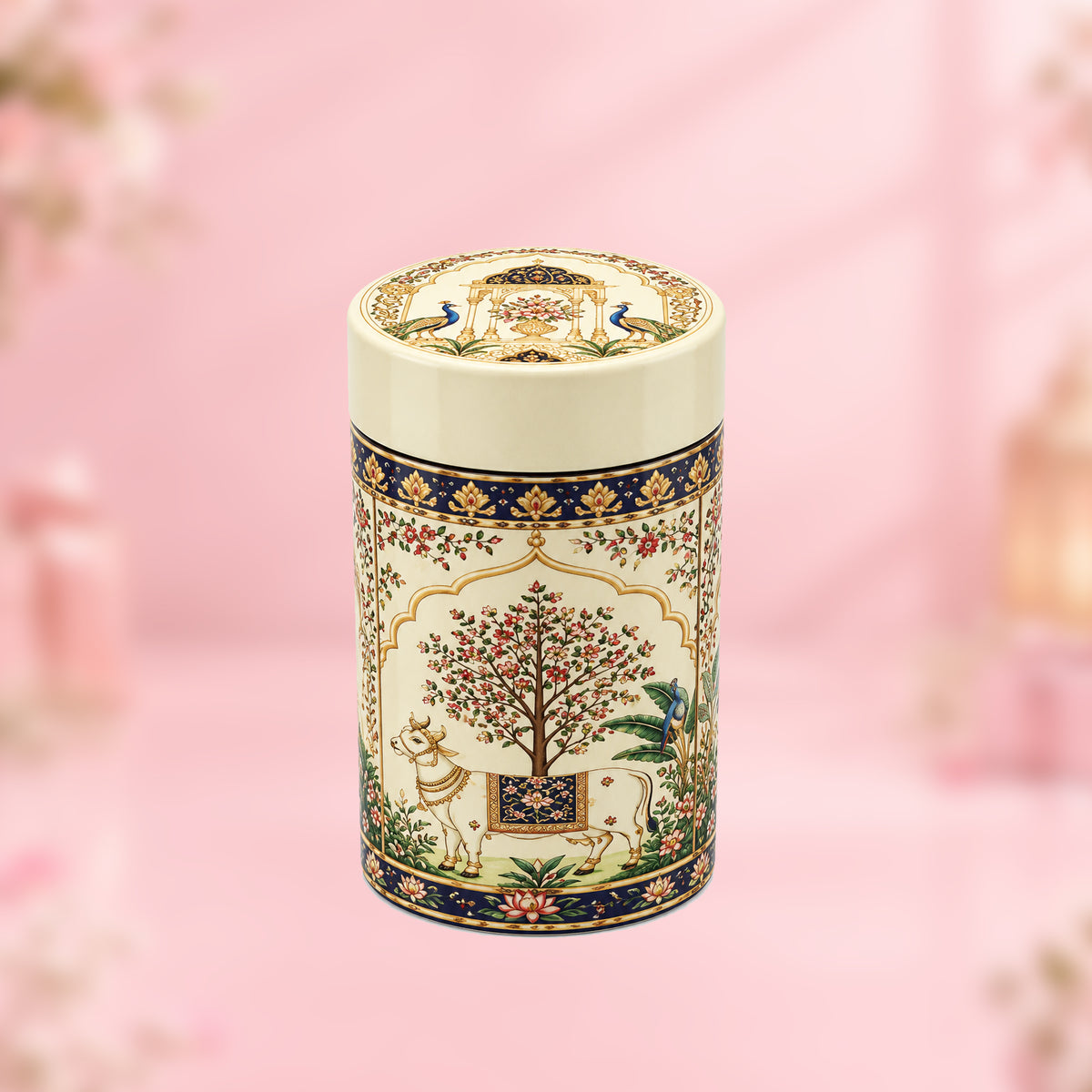 4 Inches Tin Jar 73mm x 100mm