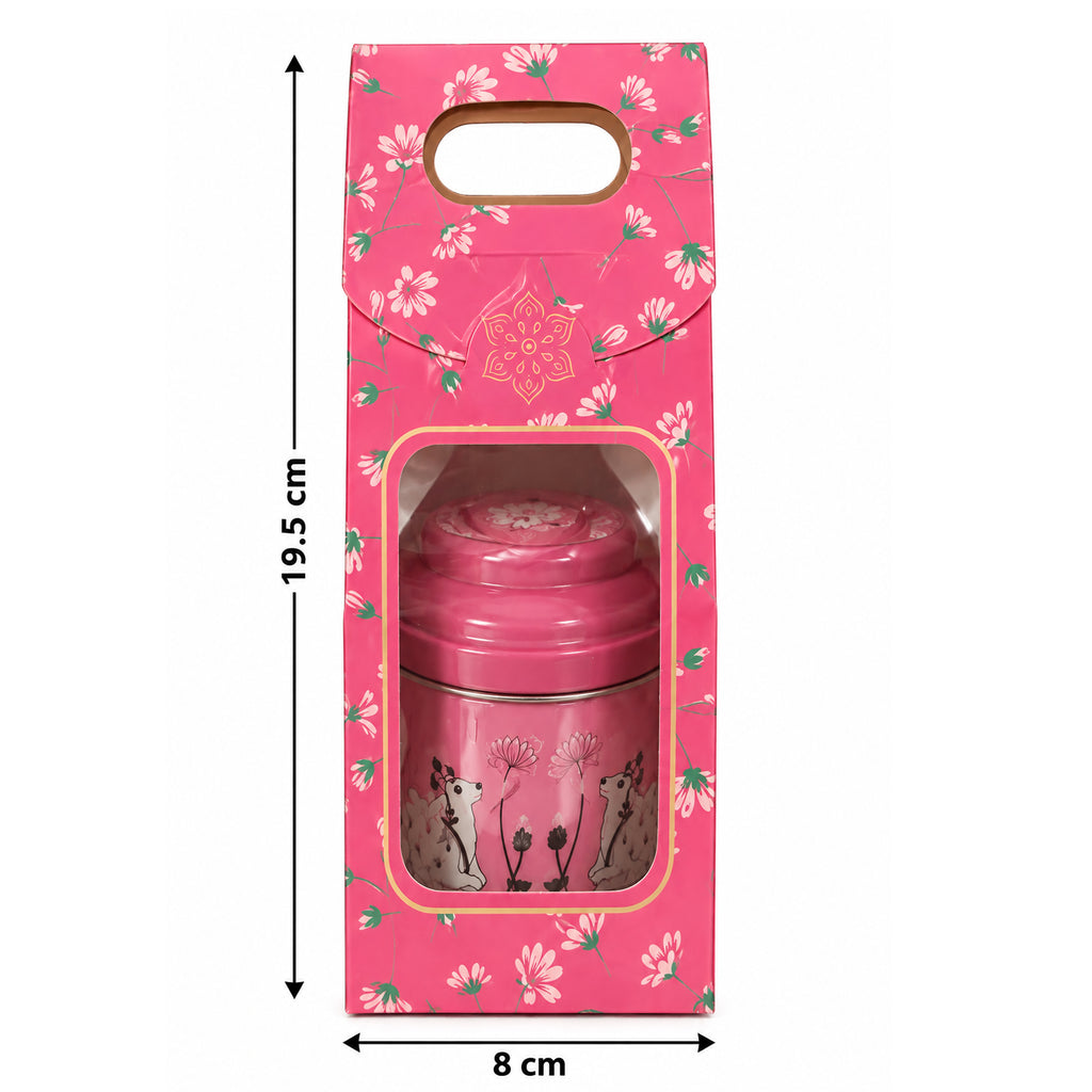 Dome Single Jar Hamper Cow