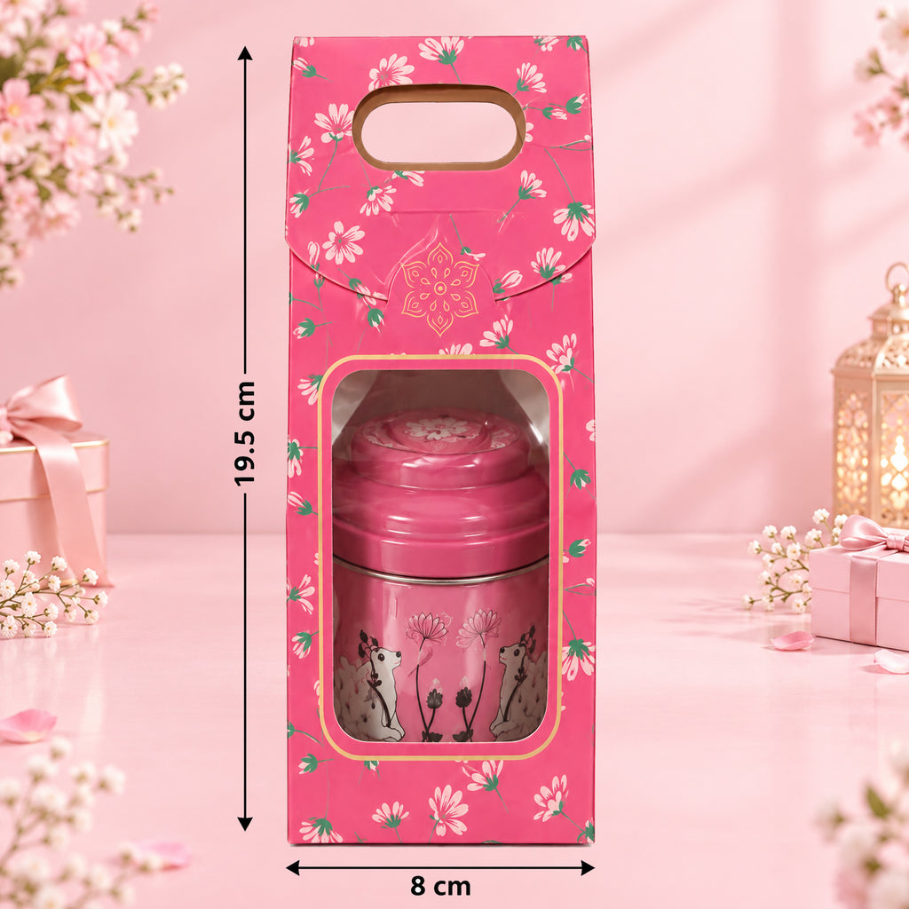 Dome Single Jar Hamper Cow
