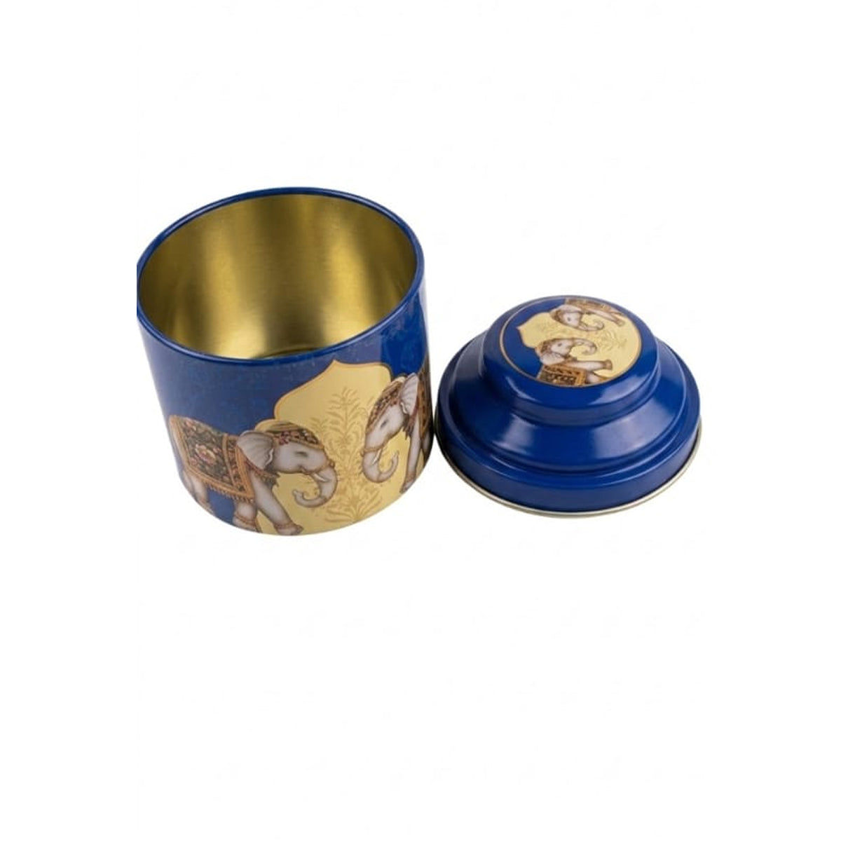 Dome Shape Tin Jar