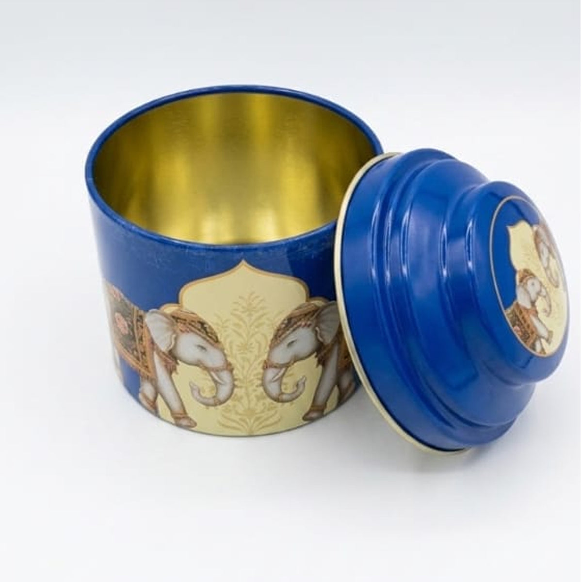Dome Shape Tin Jar