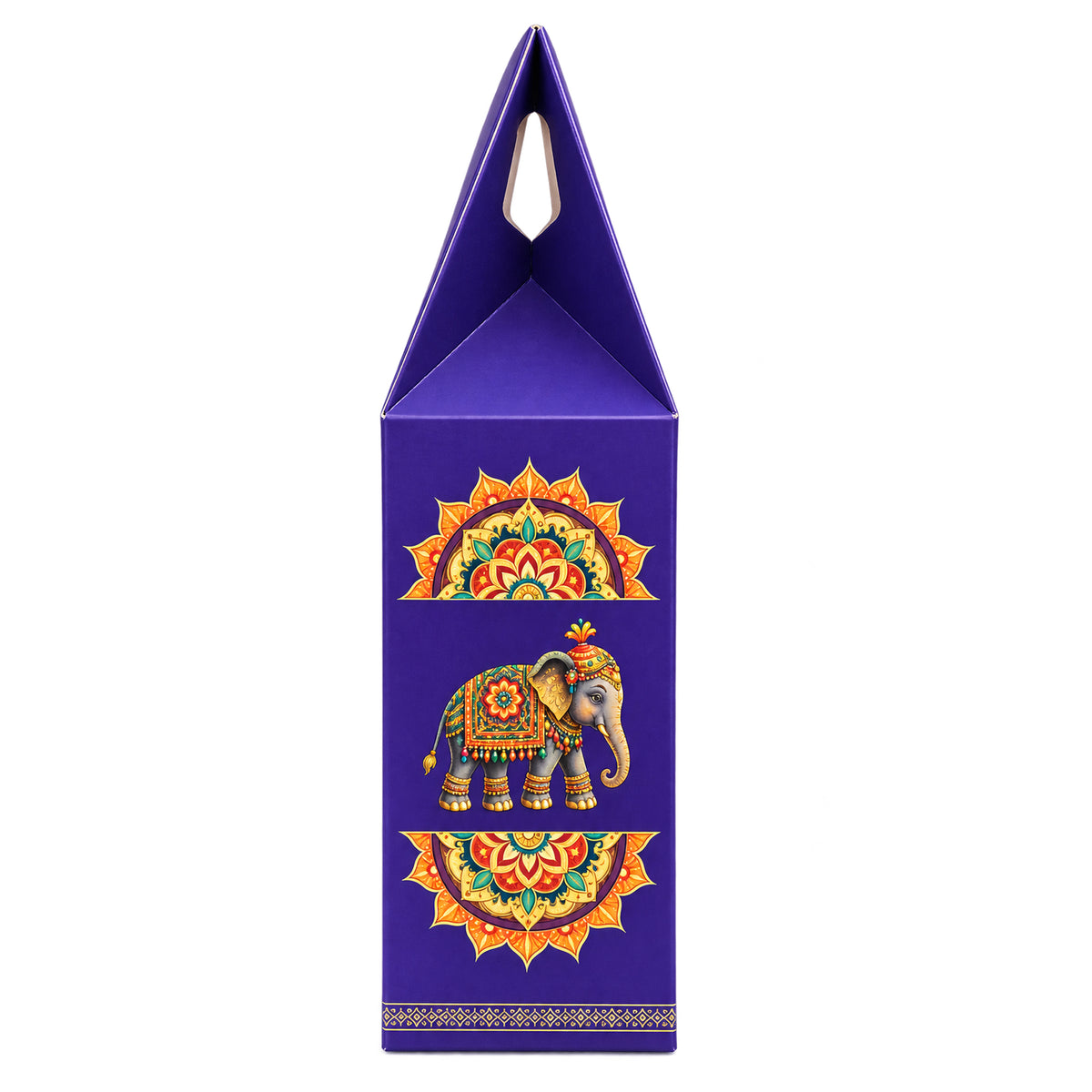 6 Inch Single Jar Hamper Elephant